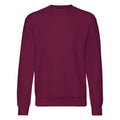 Burgundy - Front - Fruit Of The Loom Mens Set-In Belcoro® Yarn Sweatshirt