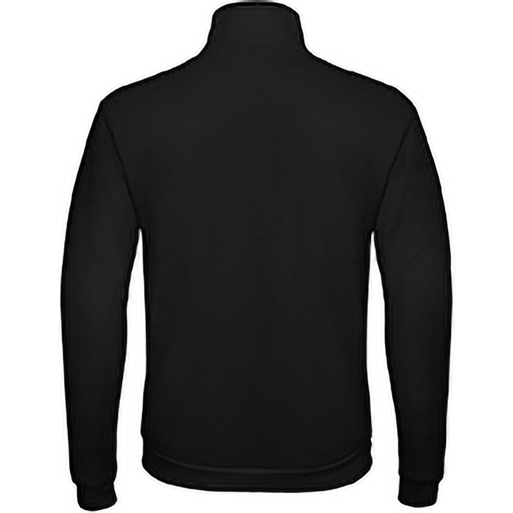 Black - Back - B&C Adults Unisex ID.206 50-50 Full Zip Sweat Jacket