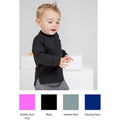 Black - Back - Babybugz Baby Unisex Cotton Rich Sweatshirt