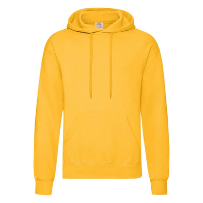Sunflower - Front - Fruit Of The Loom Mens Hooded Sweatshirt - Hoodie
