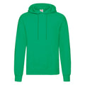 Kelly Green - Front - Fruit Of The Loom Mens Hooded Sweatshirt - Hoodie