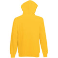 Sunflower - Back - Fruit Of The Loom Mens Hooded Sweatshirt - Hoodie