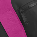Black-Fuchia - Lifestyle - Bagbase Mini Barrel Shoulder Bag