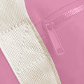 Classic Pink-White - Back - Bagbase Mini Barrel Shoulder Bag