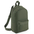 Olive Green - Front - Bagbase Mini Essential Backpack-Rucksack Bag