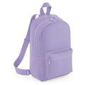 Lavender - Front - Bagbase Mini Essential Backpack-Rucksack Bag