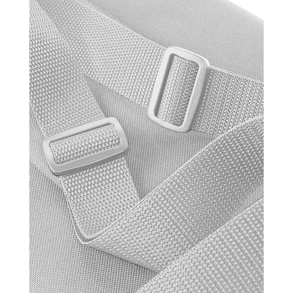 Light Grey - Side - Bagbase Mini Essential Backpack-Rucksack Bag