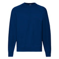Navy - Front - Fruit Of The Loom Mens Raglan Sleeve Belcoro® Sweatshirt