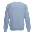 Mineral Blue - Back - Fruit Of The Loom Mens Raglan Sleeve Belcoro® Sweatshirt