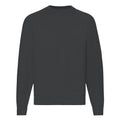 Light Graphite - Front - Fruit Of The Loom Mens Raglan Sleeve Belcoro® Sweatshirt