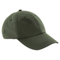 Olive - Front - Beechfield Unisex Outdoor Waterproof 6 Panel Baseball Cap