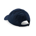 Navy Blue - Back - Beechfield Unisex Low Profile 6 Panel Dad Cap