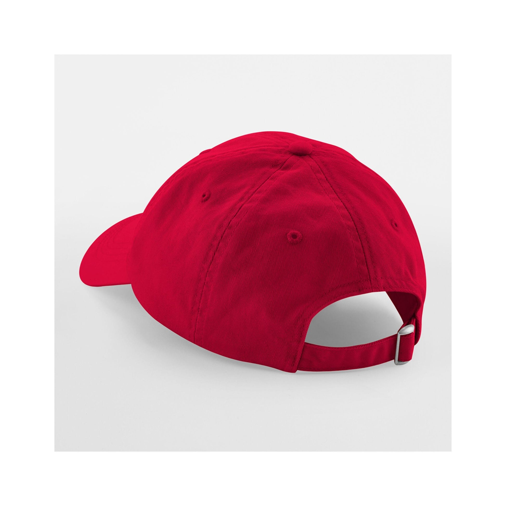 Classic Red - Lifestyle - Beechfield Unisex Low Profile 6 Panel Dad Cap