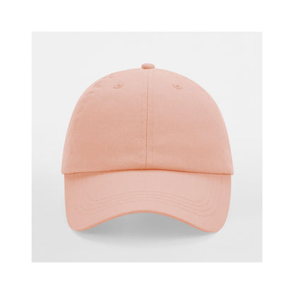 Peach - Side - Beechfield Unisex Low Profile 6 Panel Dad Cap