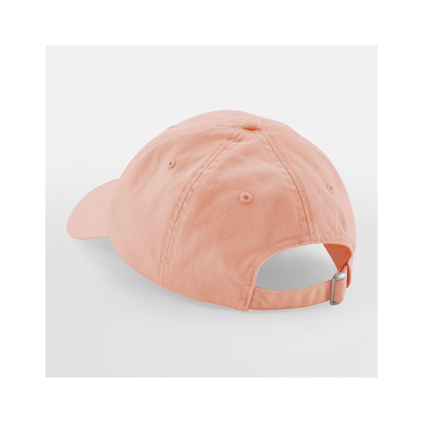 Peach - Lifestyle - Beechfield Unisex Low Profile 6 Panel Dad Cap
