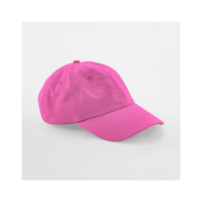 True Pink - Back - Beechfield Unisex Low Profile 6 Panel Dad Cap