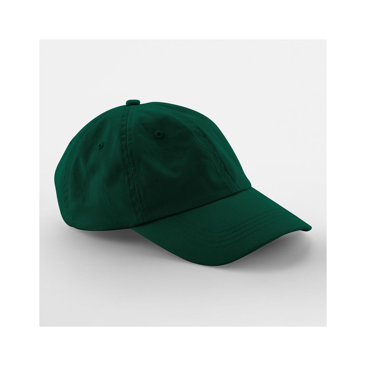 Bottle Green - Back - Beechfield Unisex Low Profile 6 Panel Dad Cap