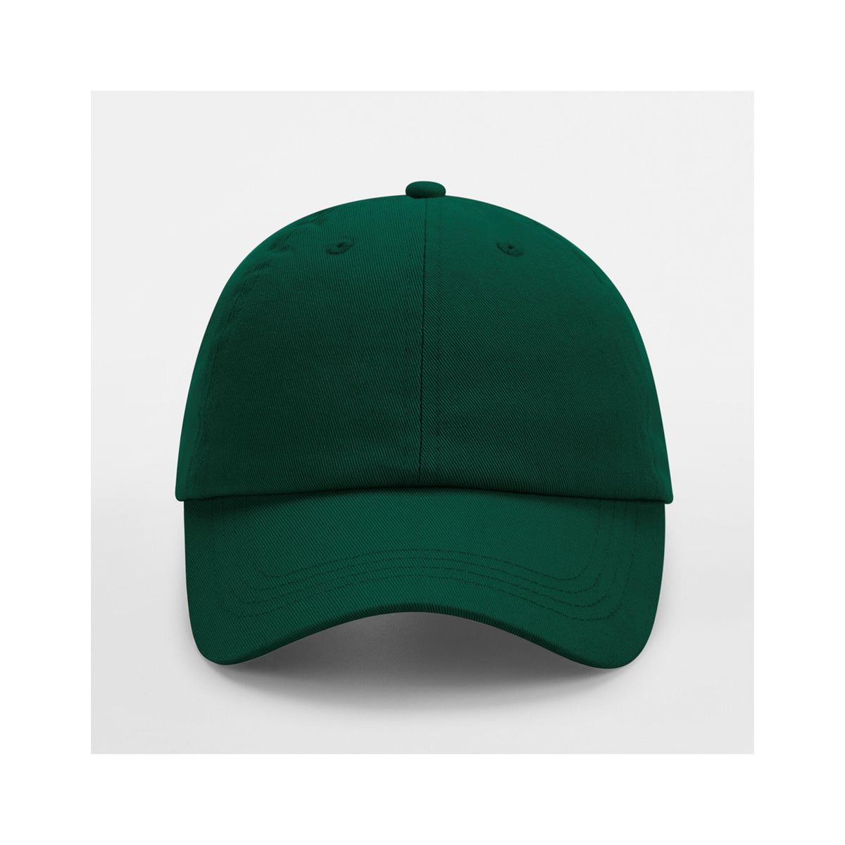 Bottle Green - Side - Beechfield Unisex Low Profile 6 Panel Dad Cap