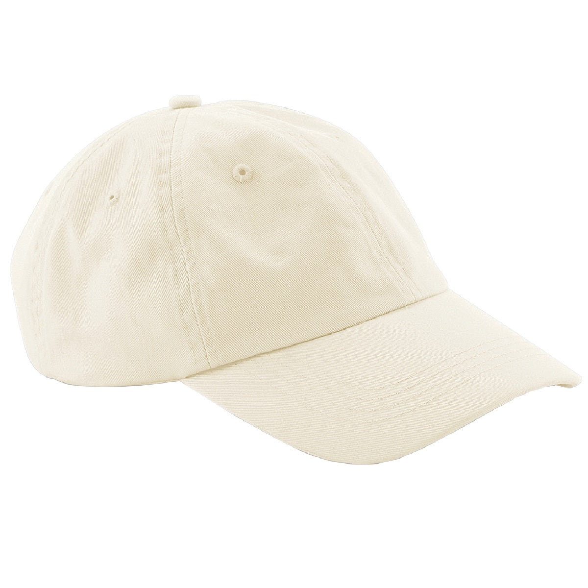 Beige - Front - Beechfield Unisex Low Profile 6 Panel Dad Cap