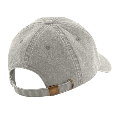 Vintage Grey - Back - Beechfield Unisex Low Profile Vintage Denim-Look Cap