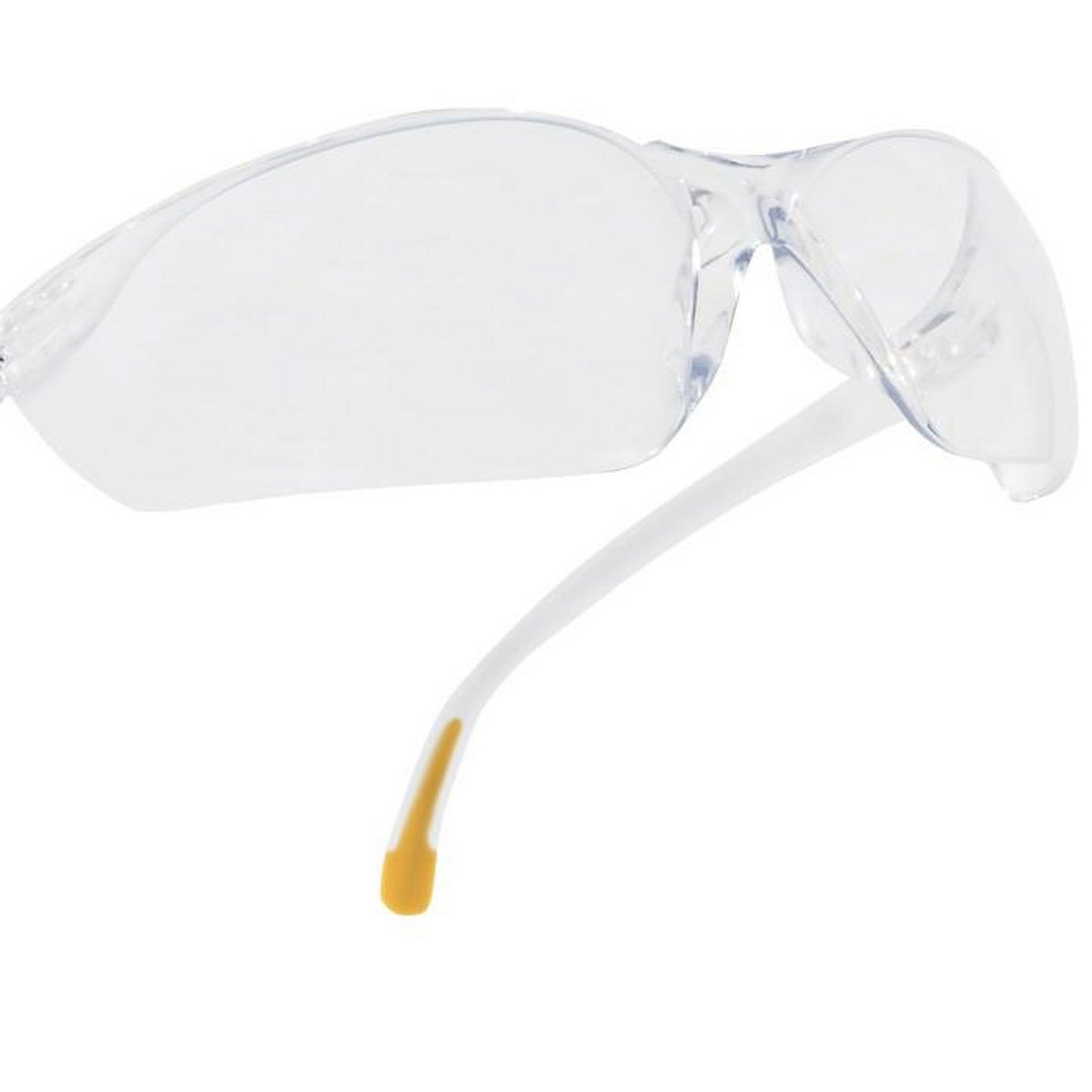 Clear - Back - Delta Plus Meia Polycarbonate Lens Work Safety Glasses