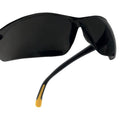 Smoke - Back - Delta Plus Meia Polycarbonate Lens Work Safety Glasses