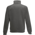 Light Graphite - Back - Fruit Of The Loom Mens Full Zip Sweat Jacket