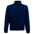 Deep Navy - Front - Fruit Of The Loom Mens Full Zip Sweat Jacket