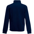 Deep Navy - Back - Fruit Of The Loom Mens Full Zip Sweat Jacket