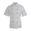 White - Front - Dennys AFD Adults Unisex Thermocool Chefs Jacket