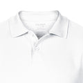 White - Lifestyle - Gildan Softstyle Mens Short Sleeve Double Pique Polo Shirt