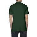 Forest Green - Side - Gildan Softstyle Mens Short Sleeve Double Pique Polo Shirt