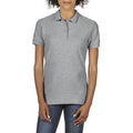 Sport Grey - Back - Gildan Softstyle Womens-Ladies Short Sleeve Double Pique Polo Shirt