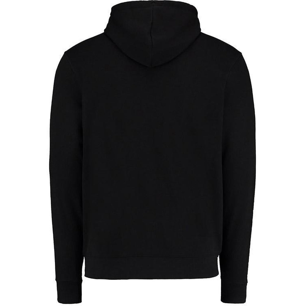 Black - Back - Kustom Kit Mens Full Zip Hooded Sweatshirt