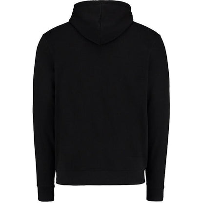Black - Back - Kustom Kit Mens Full Zip Hooded Sweatshirt