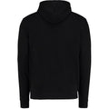 Black - Back - Kustom Kit Mens Full Zip Hooded Sweatshirt