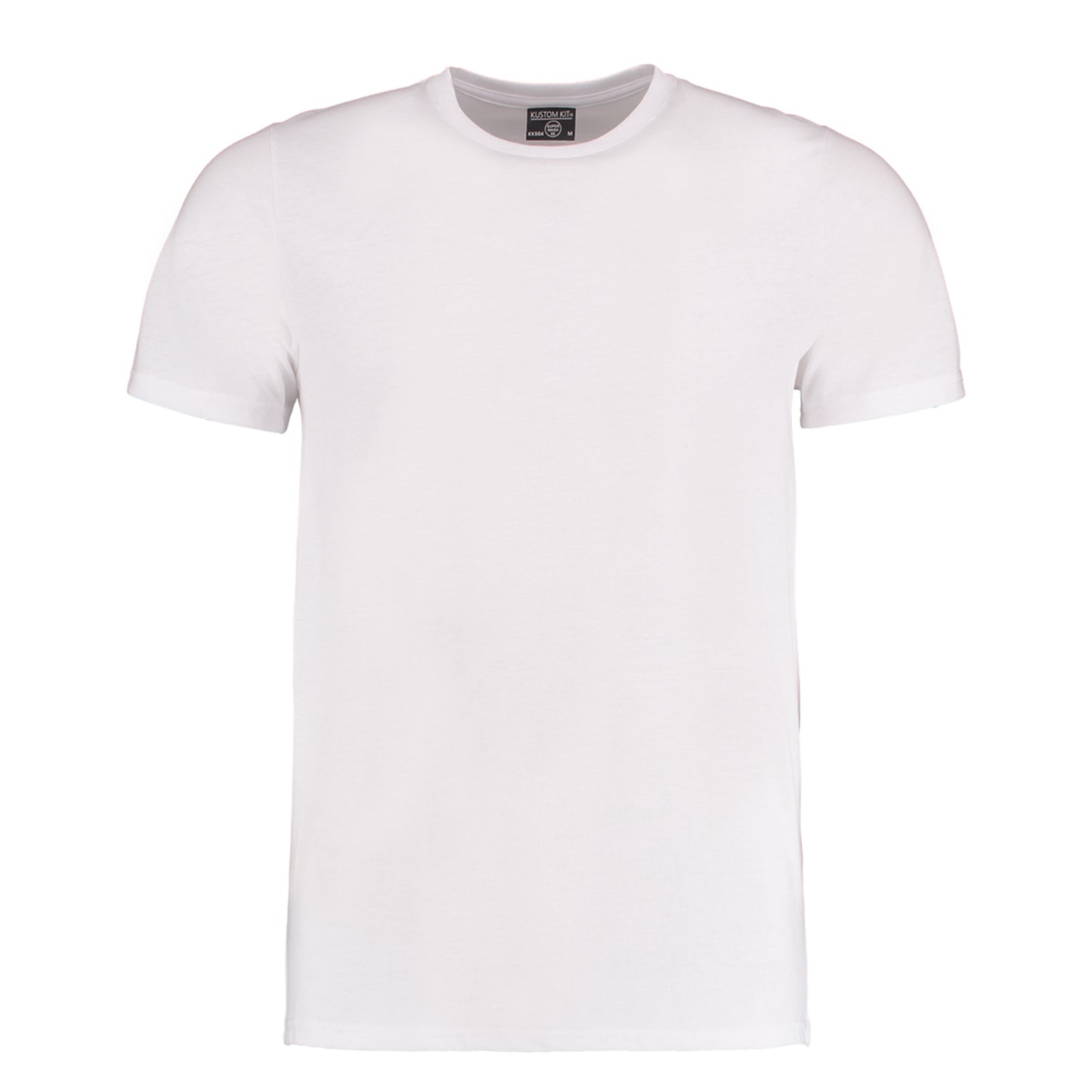 White - Front - Kustom Kit Mens Superwash 60 Fashion Fit T-Shirt