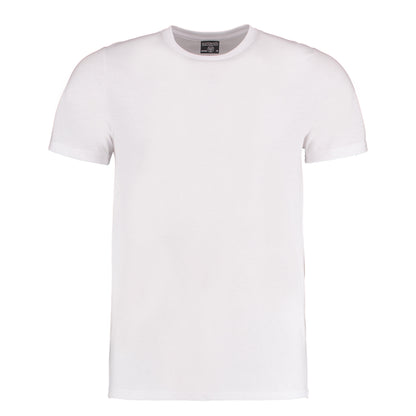 White - Front - Kustom Kit Mens Superwash 60 Fashion Fit T-Shirt