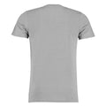 Light Grey Marl - Back - Kustom Kit Mens Superwash 60 Fashion Fit T-Shirt