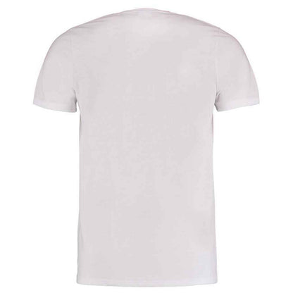 White - Back - Kustom Kit Mens Superwash 60 Fashion Fit T-Shirt
