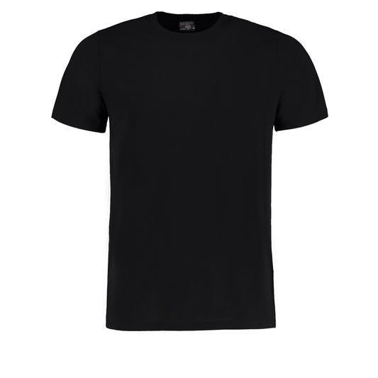 Black - Front - Kustom Kit Mens Superwash 60 Fashion Fit T-Shirt
