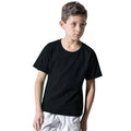 Black - Back - Nakedshirt Childrens-Kids Frog Organic Cotton T-Shirt