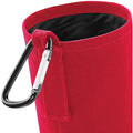 Classic Red - Side - Quadra Water Bottle And Fabric Sleeve Holder