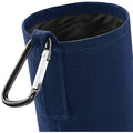 French Navy - Side - Quadra Water Bottle And Fabric Sleeve Holder