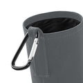 Light Graphite - Back - Quadra Water Bottle And Fabric Sleeve Holder