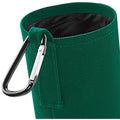 Bottle Green - Side - Quadra Water Bottle And Fabric Sleeve Holder