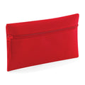 Classic Red - Back - Quadra Classic Zip Up Pencil Case