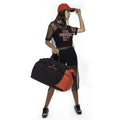 Black-Red - Side - Shugon Naxos 43 Litre Holdall Bag