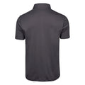 Dark Grey - Back - Tee Jays Mens Pima Short Sleeve Cotton Polo Shirt