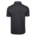 Black - Side - Tee Jays Mens Pima Short Sleeve Cotton Polo Shirt